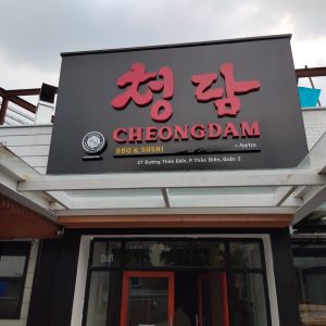 BH003: NHÀ HÀNG CHEONDAM Q2