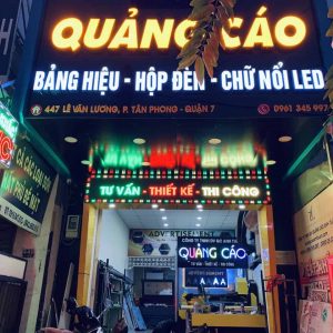 BH006 : Bảng hiệu quảng cáo Bình Thạnh